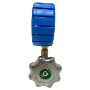 Appli Parts APMG-A2L Low Pressure Compatible with R12, R134a, R22, R404A, Analog Single Manifold Celsius Temperature Scale 