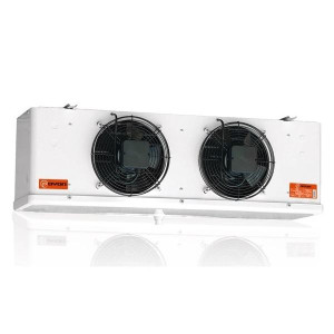 Oyon OEA4002276D Evaporador para Cuarto Frio 26402 Btu Media, 19060 Btu Baja, 2 vent 15-3/4 in, Descongelamiento Electrico, 220V, 1 Ph, 50/60 Hz, 4 Aletas por pulgada, Perfil Medio, KLP426MAS2 Media