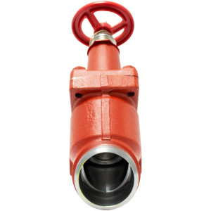 Danfoss 148B5830 Valvula de Cierre SVA-S 65, 2-1/2 pulg, Recta, con Manilla de Rueda