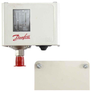 Danfoss 060-110391 Pressure Switch KP1, 1/4 in, Flare, Low Pressure Ip30. Manual Reset, identical product 060-110366