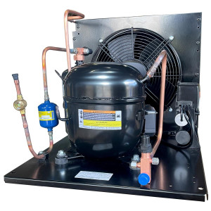 Embraco UNT0100MGD-A21A Condensing Unit 1HP Compatible with R404A, 230 V,1 Ph,60 Hz, MHBP, w/NO Outdoor Cover