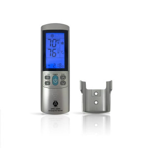 Appli Parts APRC-2000A Universal Air Conditioning Remote Control, 3 in Backlit LCD, Celsius and Fahrenheit, Sleep Function, Timer, 2,000 Frequencies 
