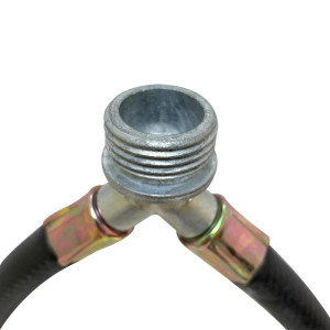 Appli Parts APIH-1234Y 1 ft Y Mixer Washing Machine Inlet Hose with Gasket 3/4 Male x 3/4 Female Fitting, Straight Connectors