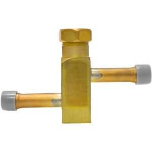 SANHUA SERVICE-BAR-4-S-T Service Valve 1/2 in, ODF