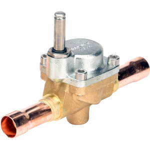Danfoss 032L2201 Solenoid Valve EVR 25, 1-1/8 in ODF x ODF without manual stem, NC