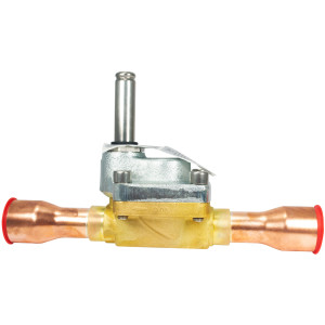 Danfoss 068F5038 Electronic Expansion Valve AKV 15-4 Compatible with R22, R134a, R404A, 1-1/8 x 1-1/8 in, ODF