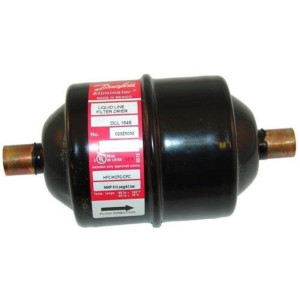 Danfoss 023Z5032 1/2in Liquid Line Refrigerant AC Filter Drier hvac refrigeration ODF 6.7-10tons Unidirectional 6in Long 3-1/8in Wide DCL 164S