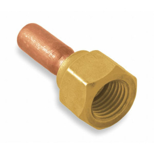 Appli Parts AP-4041-88, Adaptador Giratorio Tipo Flare a soldar, 1/2 pulg hembra x 1/2 pulg OD