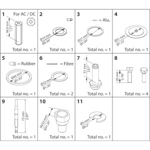 Danfoss 032F2338 Seal Kit for Solenoid Valve EVRA 15,EVRS 15