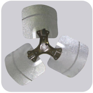Aspa de Aluminio para motores de condensadoras  14pulg CCW  max rpm 1725, 3 Aspas CSA 14273 40035