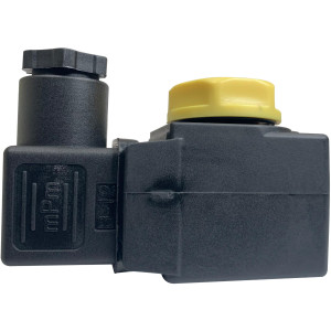 Appli Parts APSOV-024C Bobina Valvula Solenoide DC 24 V, 50/60 Hz, compatible con todos los refrigerantes fluorados CFC, HCFC y HFC, valvula no incluida
