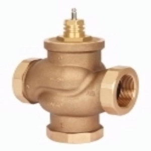 Valvula De Control 3 Vias Danfoss, Dn15 - 1/2", Conexion Rosca Hembra, Kvs 1 M3/H Vrb3 (Actuador Recomendado Amv(E) 335/435)