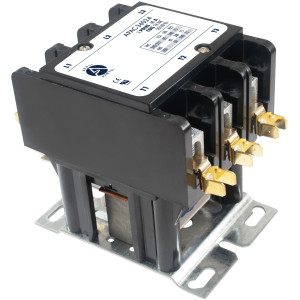 Appli Parts APAC-36024 Contactor 3 Polos 60A 24V Bobina Repuesto para Compresores de CA y Aplicaciones Electricas Certificacion UL E476929 de Trabajo Pesado
