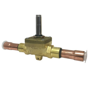 Appli Parts APSOV-78CS Valvula Solenoide Cuerpo 7/8 pulg ODF Soldable, normalmente cerrada NC, Bobina no incluida, para refrigerante tipo CFC HCFC y HFC