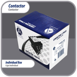 Appli Parts APAC-35024 Heavy Duty Contactor 3 Poles 50A 24V Coil Replacement for AC Compressors and Electrical Applications UL Certified E476929