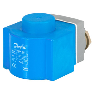 Danfoss 018F6857 Bobina para Solenoide 24 V, 60 Hz, 16 W, IP67, BG024BS, Caja de Termniales