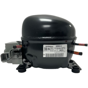 Embraco EMR60HLC1 1/5 HP Compatible with R134a, Fractional Refrigeration Compressor LBP 115/1/60 (V/Ph/Hz) 649 btu/hr