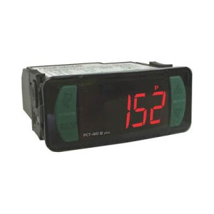 Controlador Electronico Full Gauge Presion 4 Etapas Para Racks 12v (Sitrad Compatible) (Remplaza Pct-400 Ri Plus, Pct-420 Ri Plus) Pct-410e Plus. Transductor Sb69a mA No Incluido, Incluye Transformador 90-264v