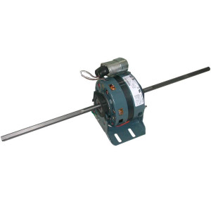 Motor Fasco D291 115v 1050rpm 1/10-1/15-1/25-1/40-Hp Ds (2 Ejes 10-3/4"X1/2"X10-3/4") 4 Velocidades