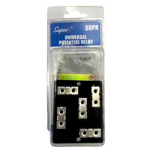 Supco SUPR Universal Electronic Potential Relay Up to 5 Hp, 30 amp, 110-270 VAC