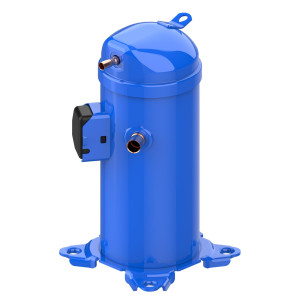Danfoss HLH061T2LC6A 5 tons 61, 000 btu/h R410A R454B Scroll compressor for Air conditioning 208-230/3/60 V/Ph/Hz Discharge 1/2 in, Suction 7/8 in, ODF, POE Oil 121L2062, 121L2059, 121L8569