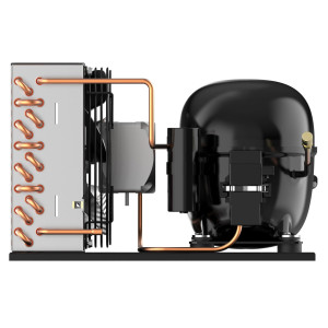 Danfoss LCHB0033RC0154B Unidad Condensadora 1/3HP LBP 115V/1Ph/60Hz Compatible con R404A, 1 Ventilador con Compresor Reciprocante NF7CLX 114N0408

