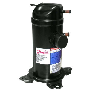 Danfoss HLJ075T2LC6 6.3 tons 75.000 btu/h Compatible con R410A, Compresor Scroll para Aire Acondicionado 208-230/3/60 (V/Ph/Hz) Descarga 1/2 pulg, Succion 7/8 pulg, ODF, Aceite PVE 121L2272, 121L2269