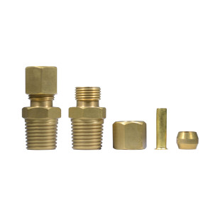 Appli Parts APWF-100K In Line Water Filter 1/4 in Connection 1/2in Wide 10-1/2in Long Includes Plastic Connections APWF-100PC and Brass Connections APWF-100BC