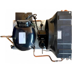 Tecumseh AJ7455Y-AA3ADG 3/4 HP Condensing Unit, Medium/Temp, Compatible with R134a, , 115v/1ph/60Hz