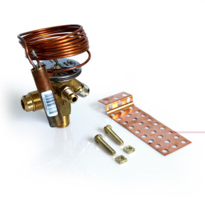 Alco Expansion Valve Emerson Compatible with R22, External Equalizer -10f+40f TIE-HW 066390 802421 Does Not Include Orifice