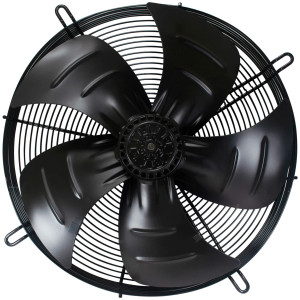 Appli Parts AXF-910-4 35-7/8 in Axial Fan Motor Guard Mounted Fan Blade 220-440V, 3Ph, 50-60Hz 2500W 1050rpm, Universal replacement for Cold Room Evaporators, Condensing Units, Work Temp -22F to 140F