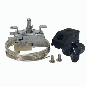 Termostato Ranco A12-700-003
Serie A12 Series Constant Cut-In Control
Bulbo Capilar 84"
Cut-In 37f
Normal Off 18f
Warm Off 26f
