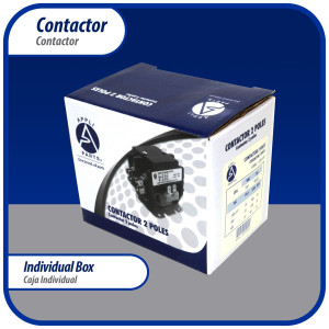Appli Parts APAC-220120 Heavy Duty Contactor 2 Poles 20A 120V Coil Replacement for AC Compressors and Electrical Applications UL Certified E476929