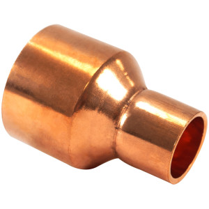 Appli Parts AP-R158078 Reductor de Cobre de 1-5/8x7/8 pulg Conexiones CxC soldadas para aplicaciones de refrigeracion, aire acondicionado y plomeria Tuberia de cobre ACR y Tipo L