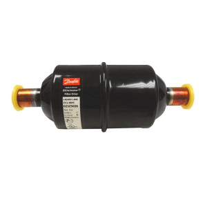 Danfoss 023Z5026 1/2in Liquid Line Refrigerant AC Filter Drier hvac refrigeration ODF 6-9tons Unidirectional 5-5/8in Long 2-1/4in Wide DCL 084S
