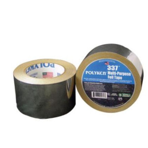 Tape Cinta De Aluminio Multiuso  48mmx46m Ul723 Polyken 337

