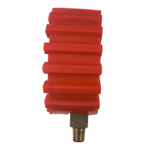 Uniweld G529LD Esfera de Manometro Alta Roja Compatible con R410A, R22, R404A, psi/Fahrenheit