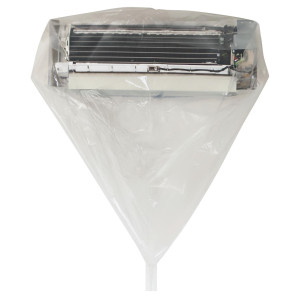 Appli Parts APCC-1218A Cleaning Cover Kit or Maintenance for Mini Split 1 - 1.5 Tons (up to 18,000 Btu) Circumference of 8 ft 6 in, Waterproof, with Integrated Hose. Replaces 532 533 562 572