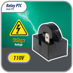 Appli Parts APSR-4003P Mini Fridge relay switch 1 pin 4.7 Ohm 110V Universal PTC Start relay replacement part for multiple brands of refrigerators wine cooler