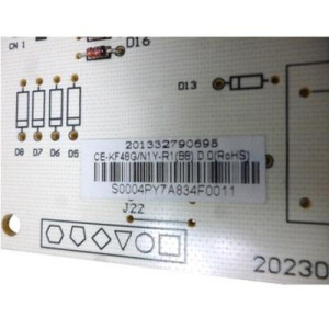 Pc Board For Ecox Split Msj-18 230v Indoor Unit 201332790695 / 201332590983 / 17122000009089  CE-KF48G/N1Y-R1(B8).D.01.NK1.26 RoHS