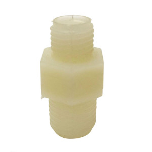 Appli Parts APWF-100PR 1/4 in x 5/16 in Plastic Reducer for inline water filter Fits APWF-100 and others