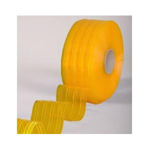 Cortina De Pvc De Refrigeracion Amarilla Anti Insecto Durarib Clearway 8"X.072"X150ft --10+150f / -23+65c