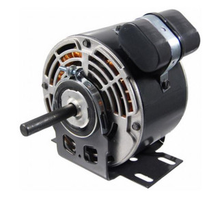 US Motors 1/4 hp 1625 rpm, 4 poles, 1 shaft, TEAO Enclosure, 1 speed, 5.5 diameter, CW, Lead End, 208-230 V, 50/60 hz, 1 ph, 5 mfd/370 VAC Run Capacitor 6129 K055SYN8002013B