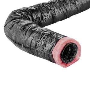 Lambro 2574 Flexible Insulated Duct 4 inch X 25 ft 