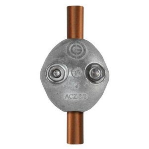 A/C Zincs ACZ-3/8 Zinc Corrosion Grenade for 3/8in Tube A/C Zincs ACZ-3/8 Zinc Corrosion Grenade for 3/8in Tube