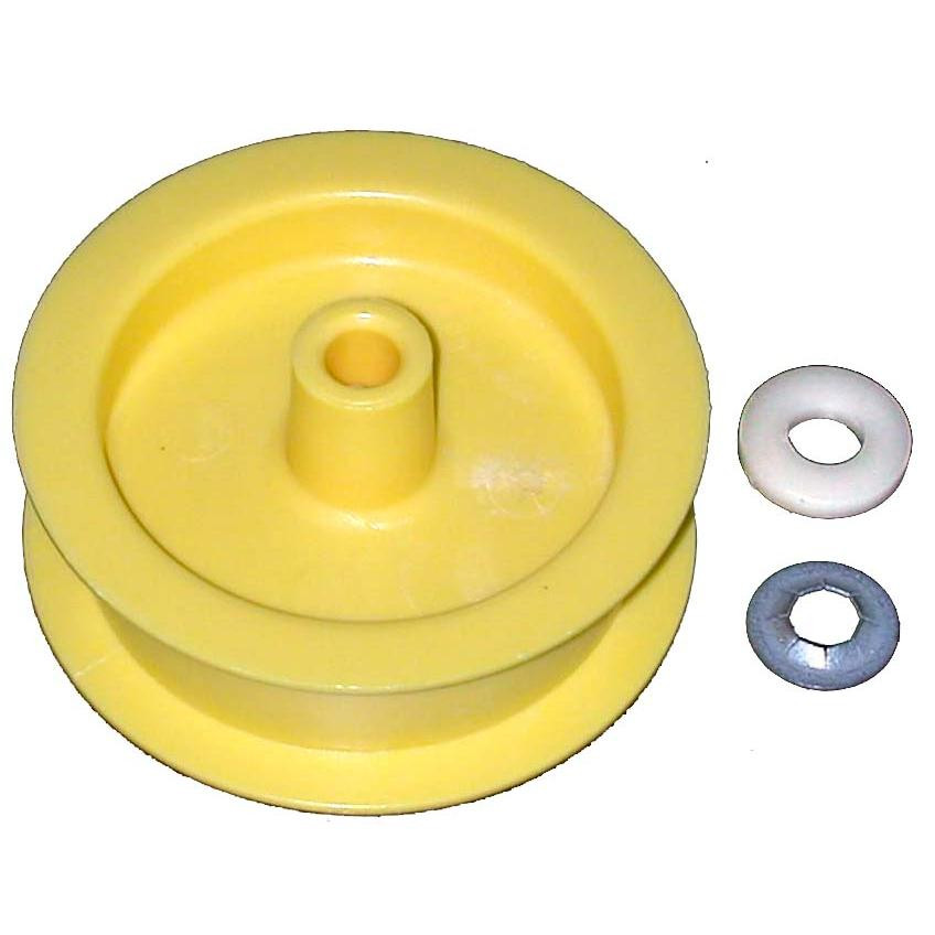 GE WE12X81 Original OEM Trockner Umlenkrolle passt: WE1X530 WE12X33 WE12X47 WE12X81 - Bild 1 von 1