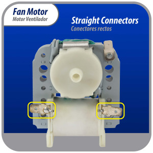 Appli Parts APFM-317 11.5 W Fan Motor, 110 V, 50/60 Hz, 0.21 A, 3000 rpm, CCW rotation for Refrigerator Evaporator replacement for original part numbers WR60X30349, WR60X190, WR60X182 and others Appli Parts APFM-317 11.5 W Fan Motor, 110 V, 50/60 Hz, 0.21 A, 3000 rpm, CCW rotation for Refrigerator Evaporator replacement for original part numbers WR60X30349, WR60X190, WR60X182 and others
