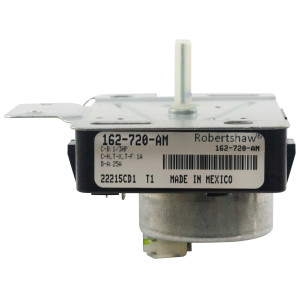 Robertshaw 162-720-AM Dryer Timer 
Fits: 162-720-1-AM W10857612 W10745655 4454384 PS11731366 W10857612VP Robertshaw 162-720-AM Dryer Timer 
Fits: 162-720-1-AM W10857612 W10745655 4454384 PS11731366 W10857612VP
