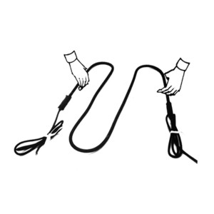 Acme 2091 Resistencia flexible para descongelacion de serpentines de evaporador y bandejas de drenaje de condensado 675 W 240 V 2,9 A Longitud de la funda: 91 pulgadas Longitud calentada: 77 pulgadas