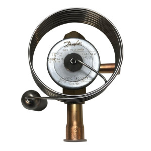 Danfoss 068Z3415 Expansion Valve R404/R507, TES2, LMBP, External Equalization, 3/8 in Flare x 1/2 in ODF, -40 F to 50 F